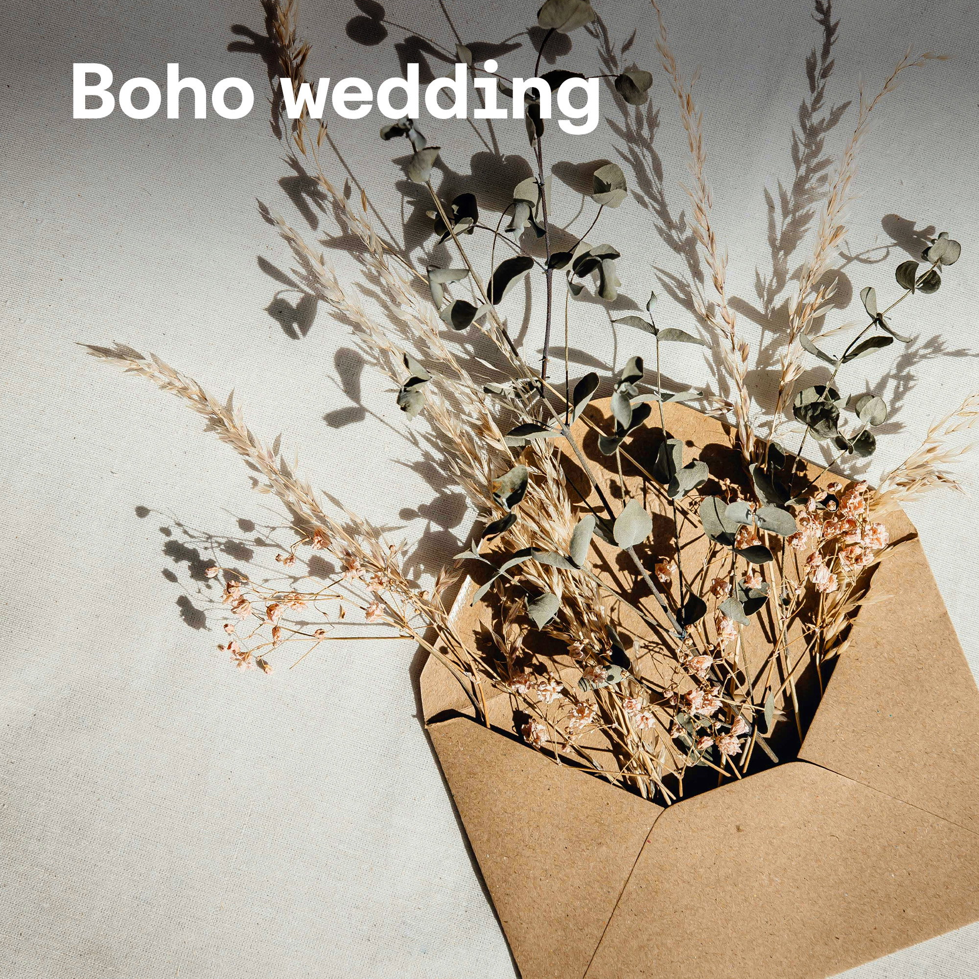 Boho wedding