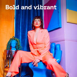 Bold and vibrant