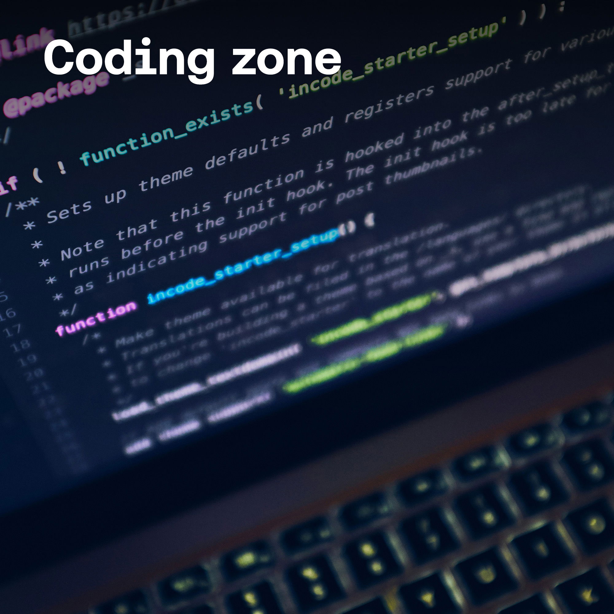 Coding zone