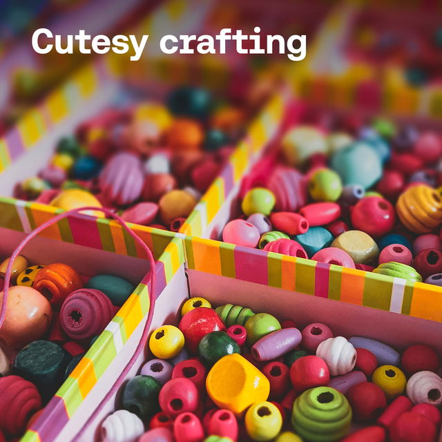 Cutesy crafting cover image