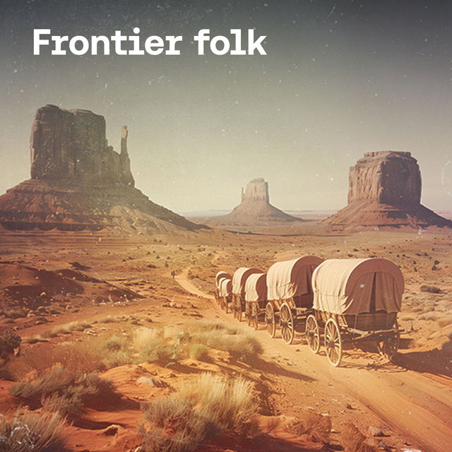 Frontier folk cover image