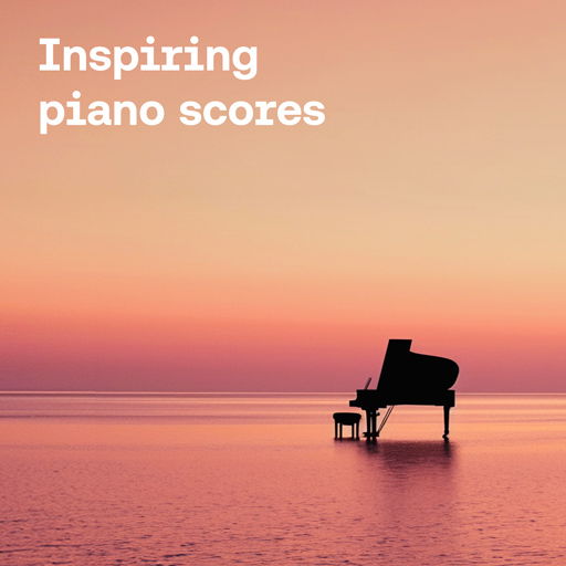 Inspiring piano scores cover image