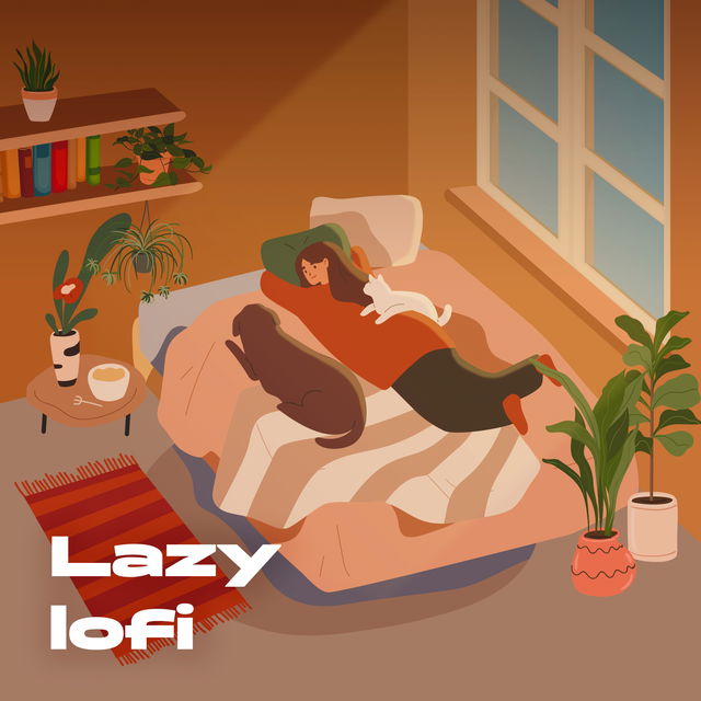 Lazy lofi cover image