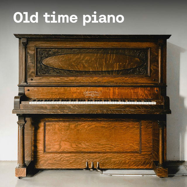 Old time piano cover image