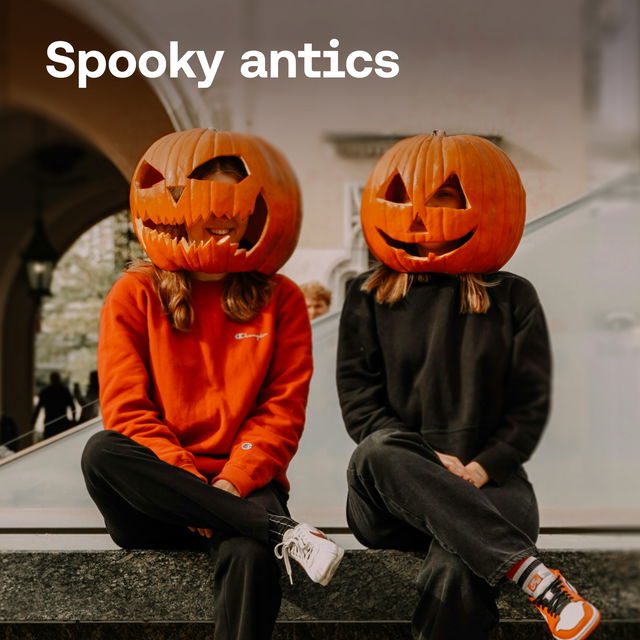 Spooky antics! cover image