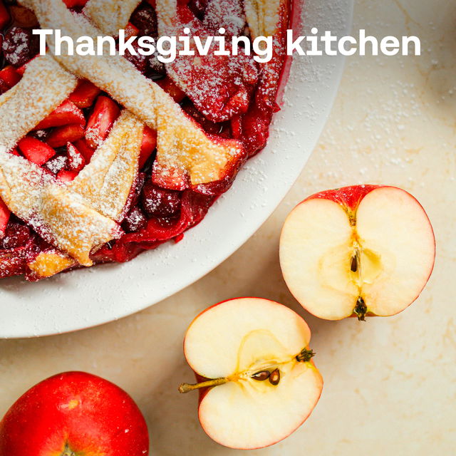 Thanksgiving kitchen cover image