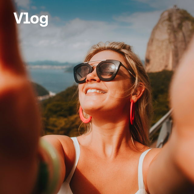 Free vlog music cover image