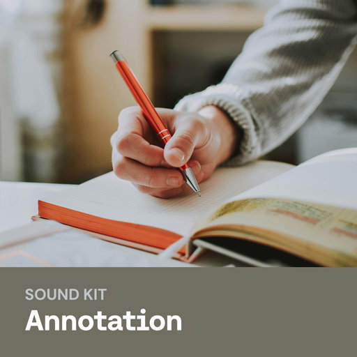 Annotation sound kit