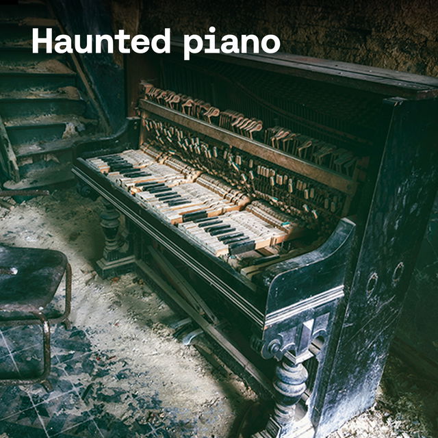 Haunted piano cover image