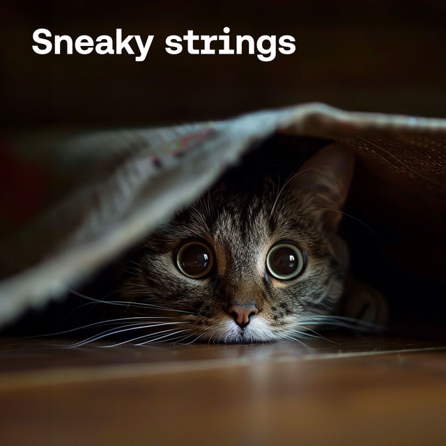 Sneaky strings cover image