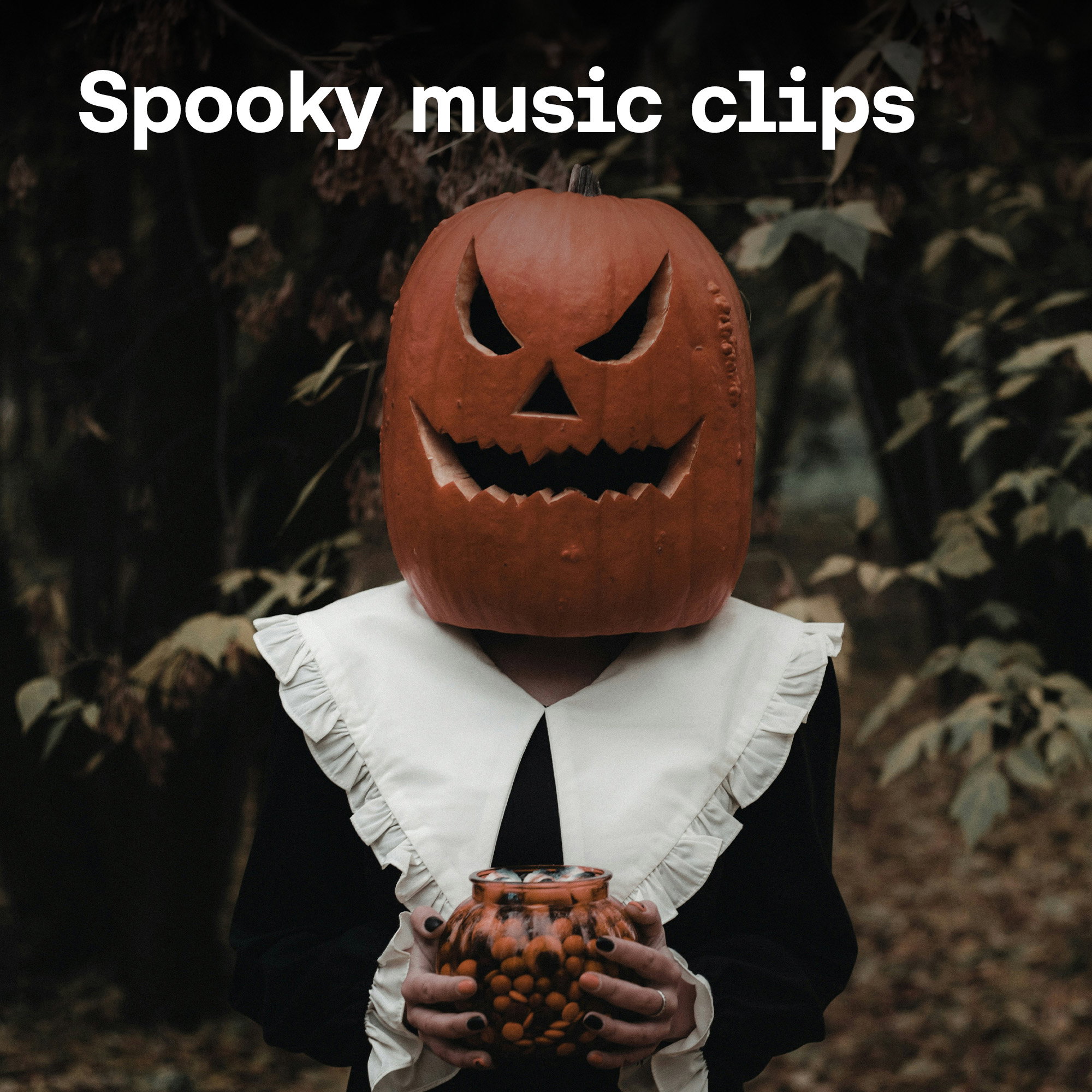Spooky music clips