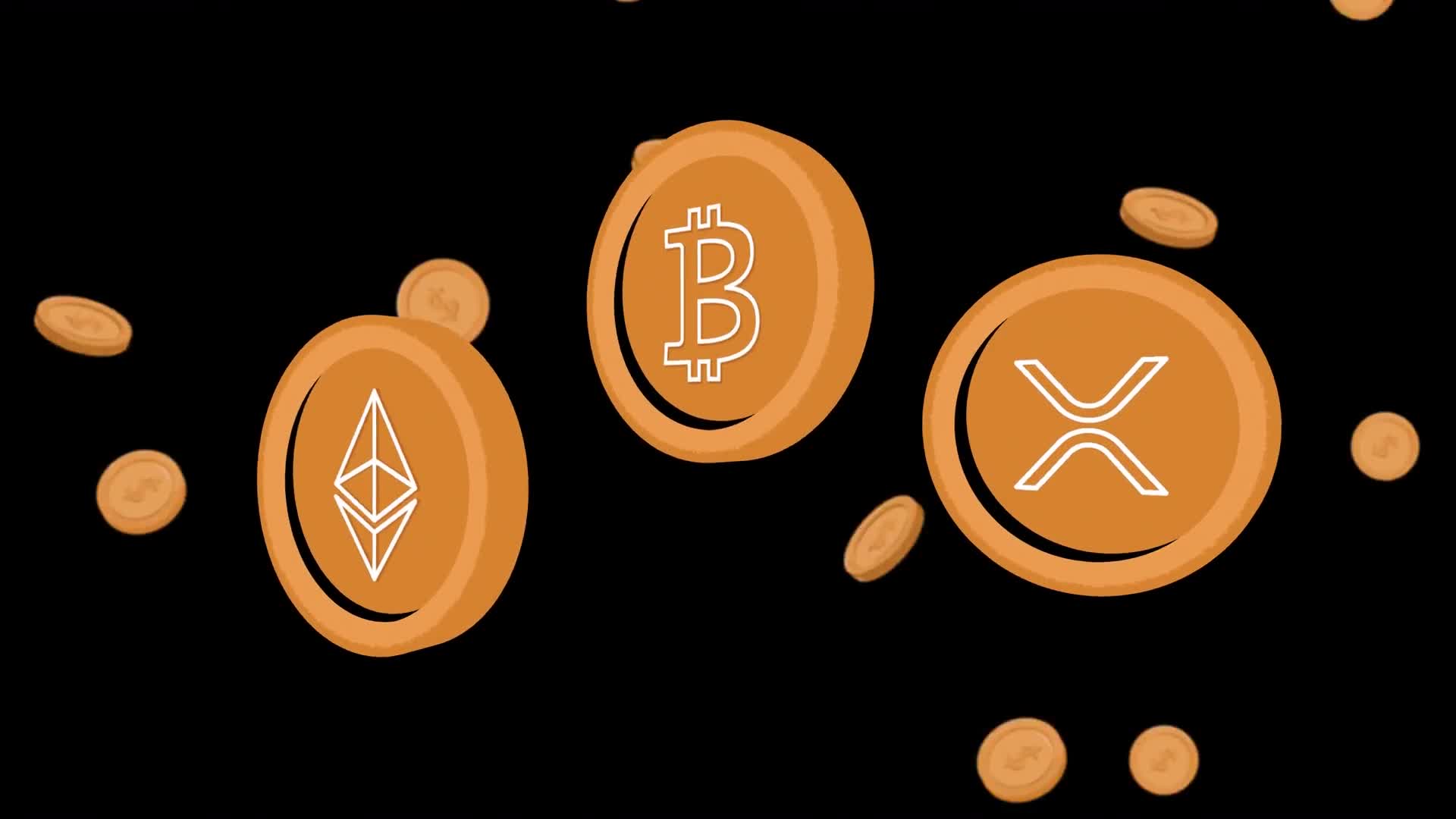 Crypto Coins Rain On Alpha