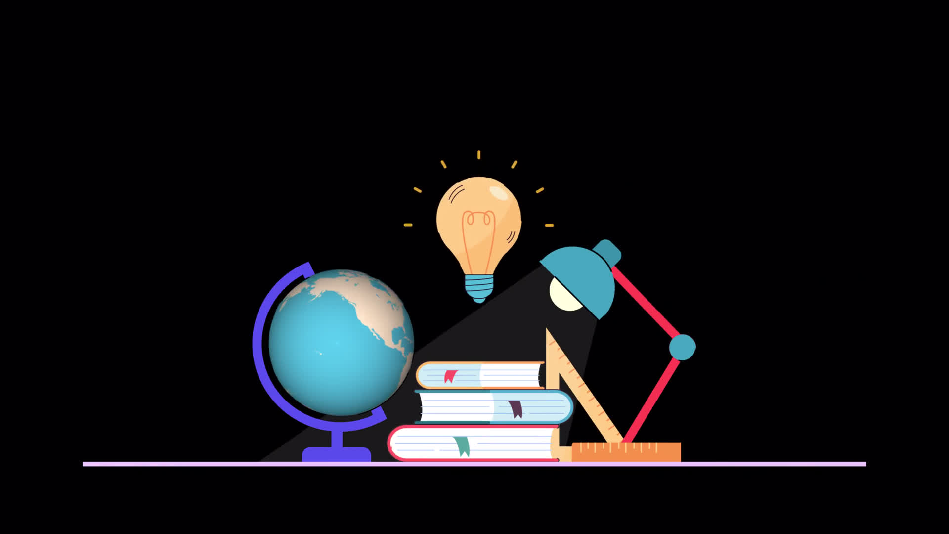 Education And Office Elements On Alpha