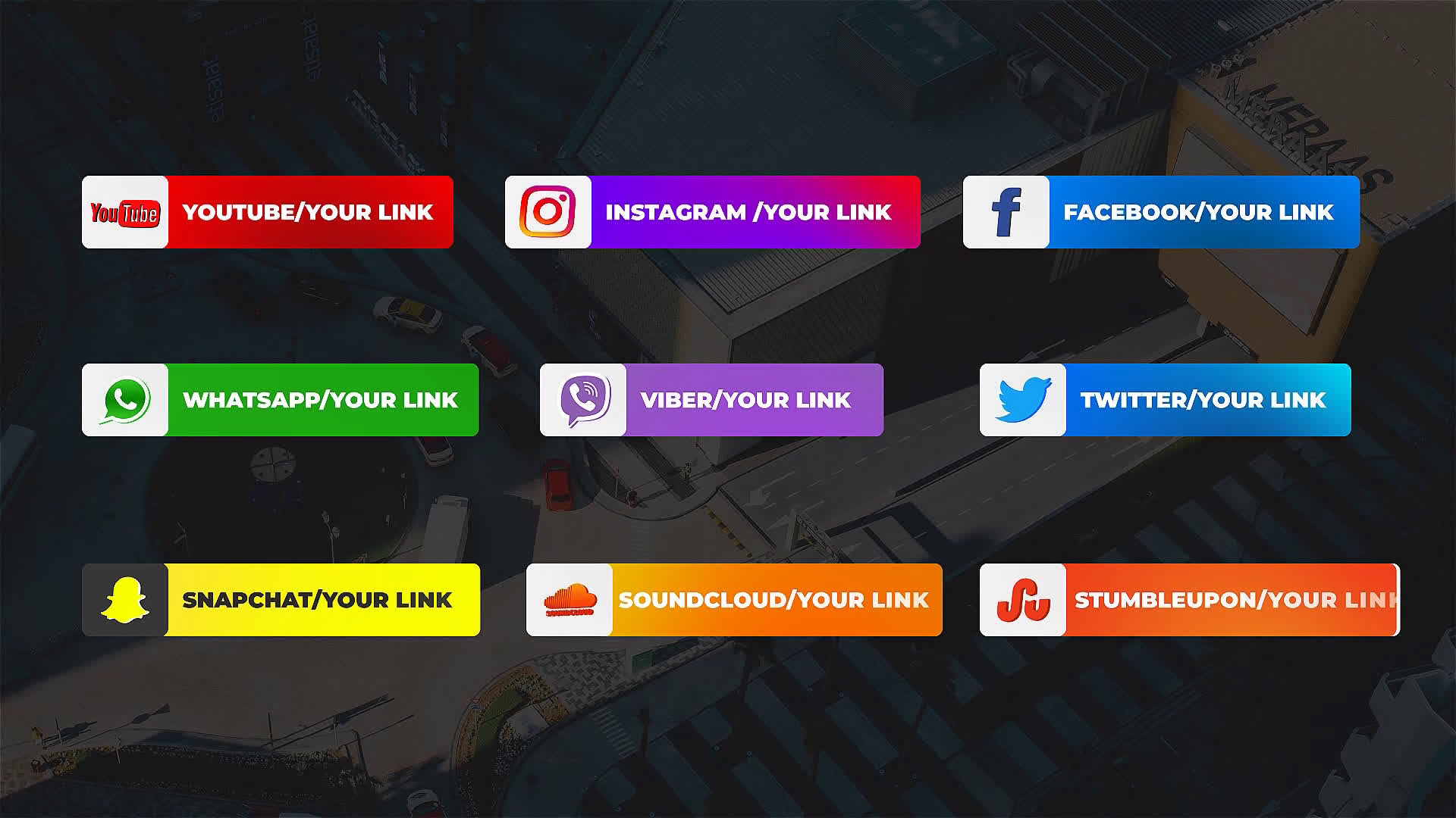 Social Media Lower Thirds