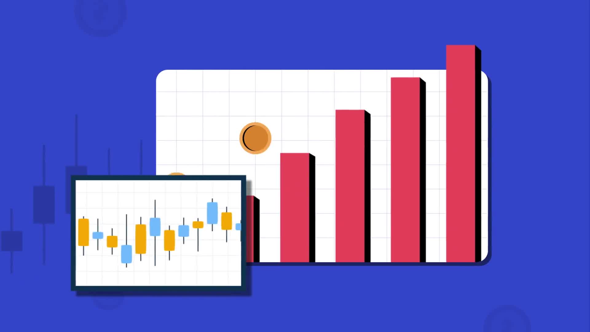 Financial Growth Charts And Tracking Stock Trends