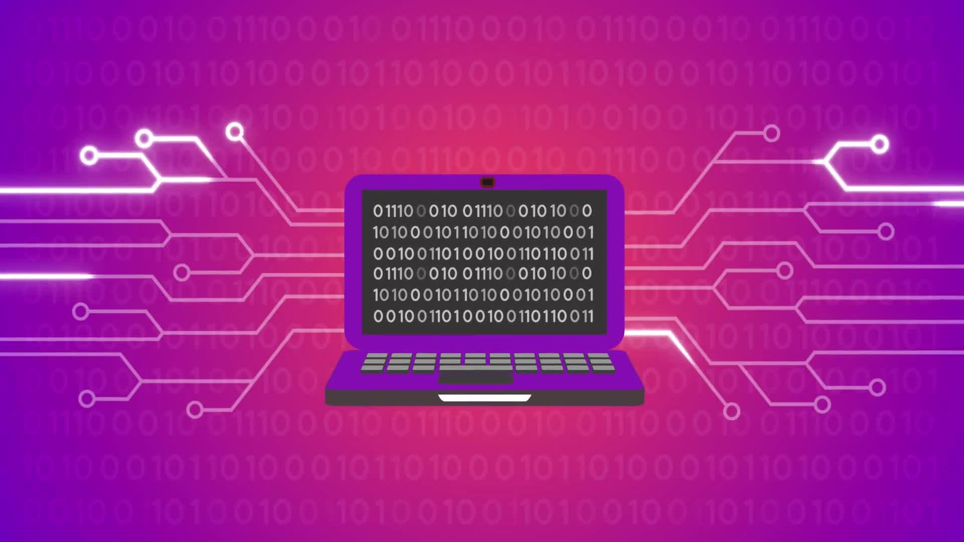 Laptop With Coding On Screen