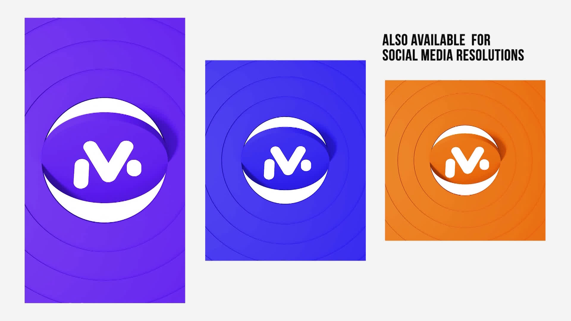 3D Circle Logo Reveal
