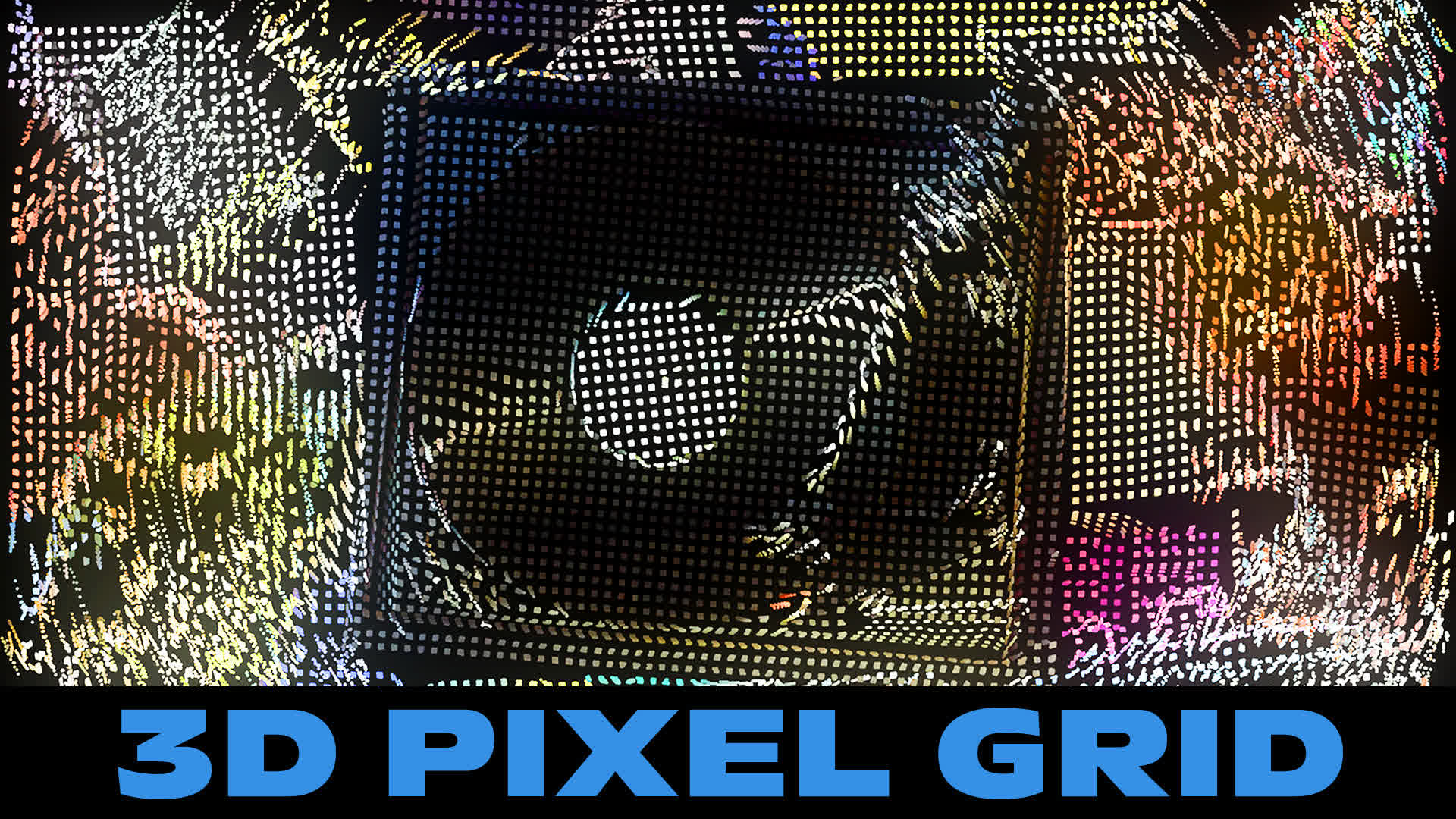 3D Pixel Grid Transitions