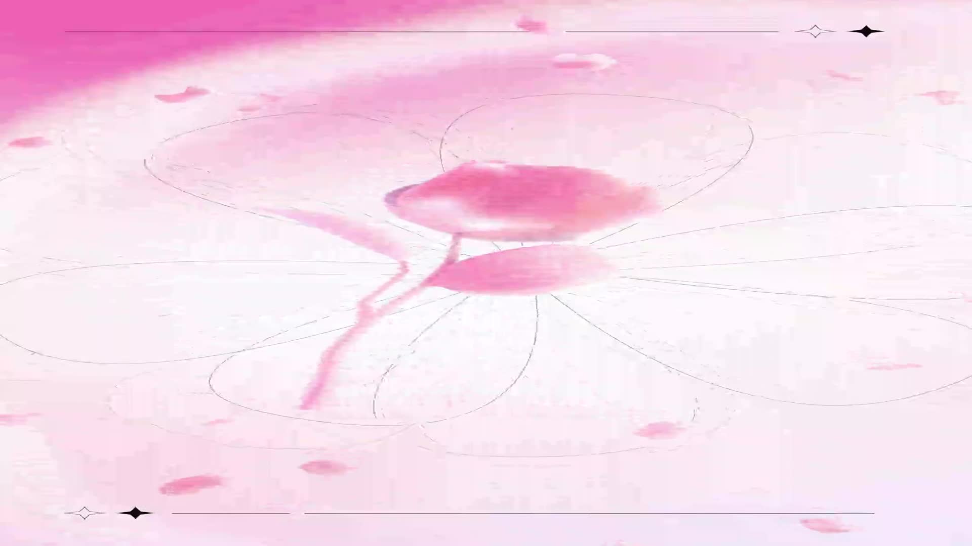 3D Rose Background