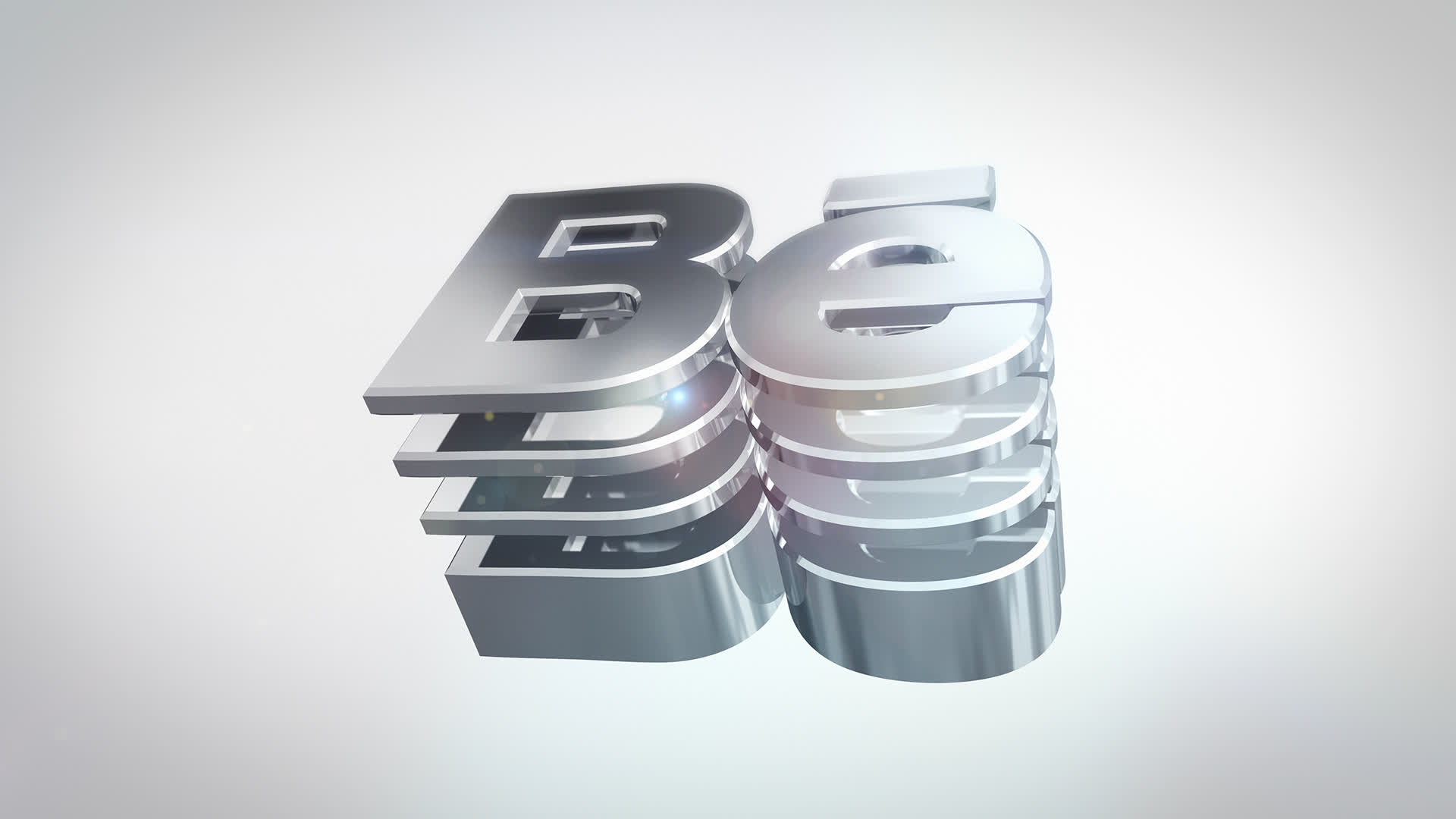 3D Simple Reflective Logo