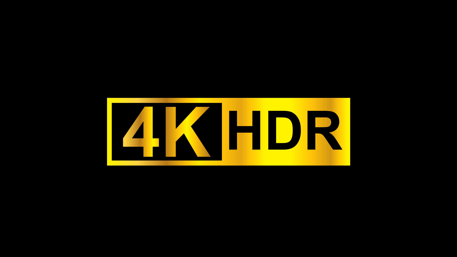 3D Spinning Gold HDR