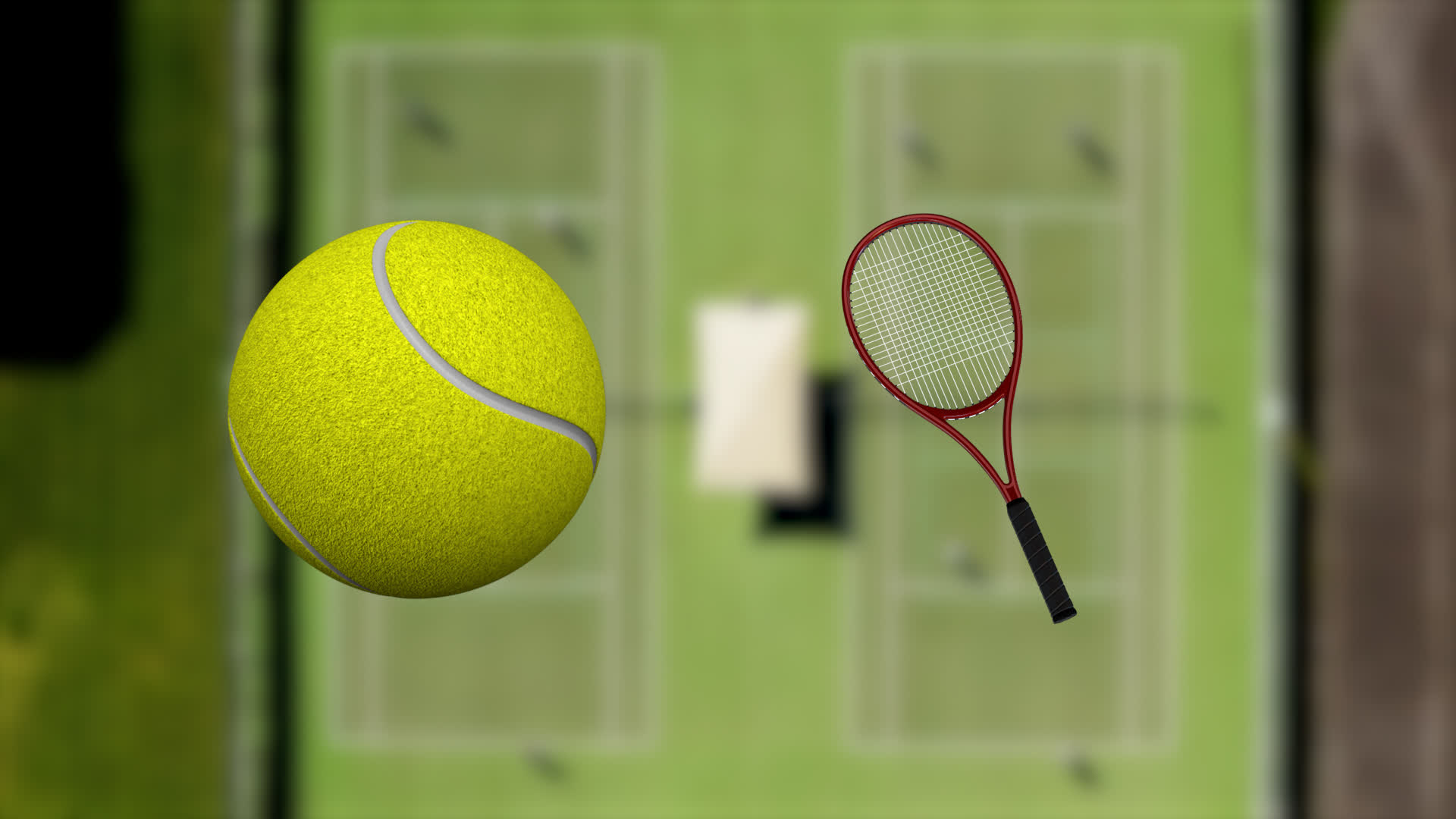 3D Tennis Objects