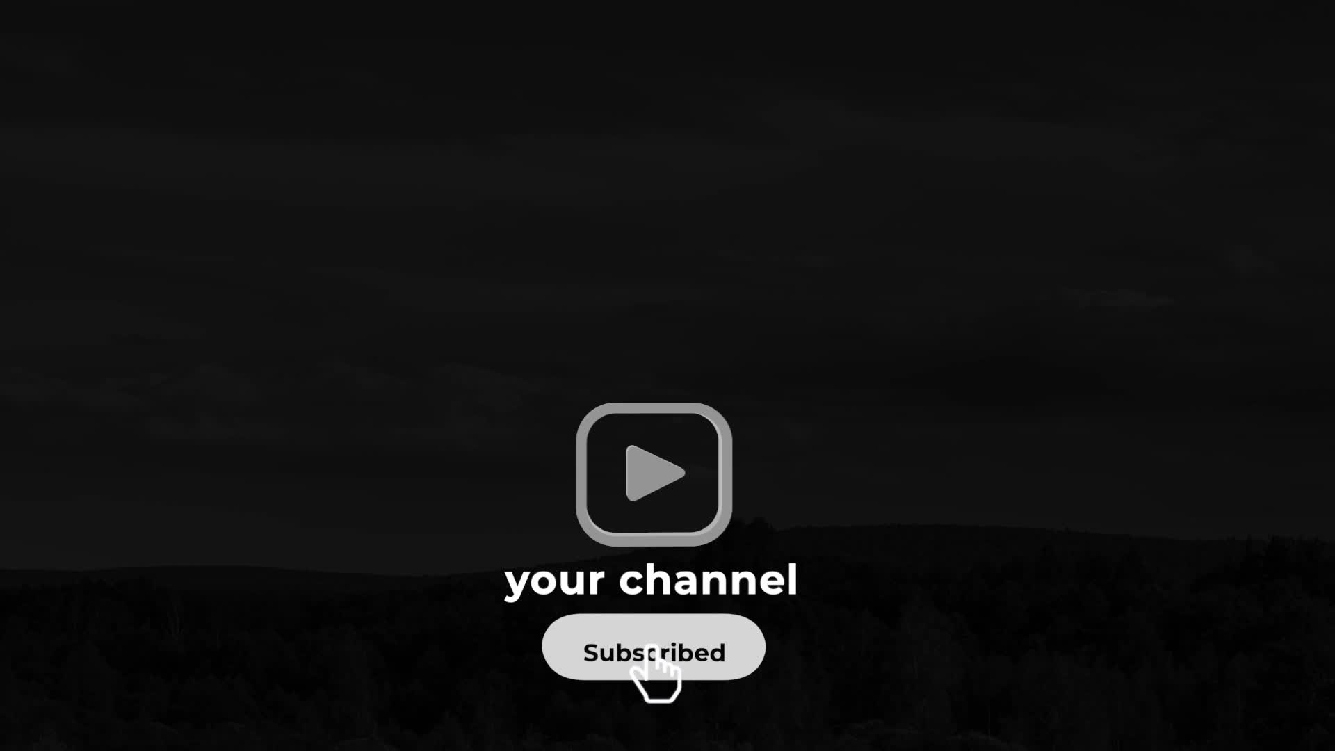3D Youtube Subscribe Element