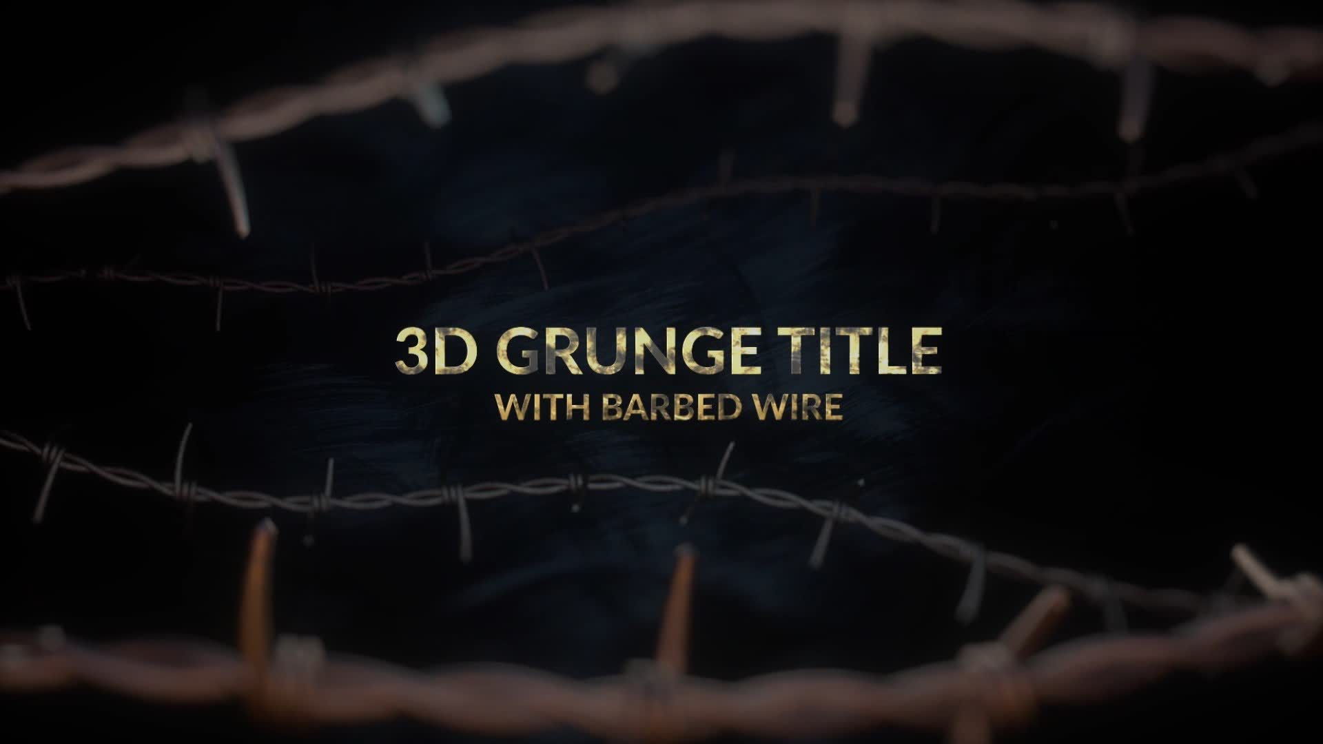 3d Grunge Title