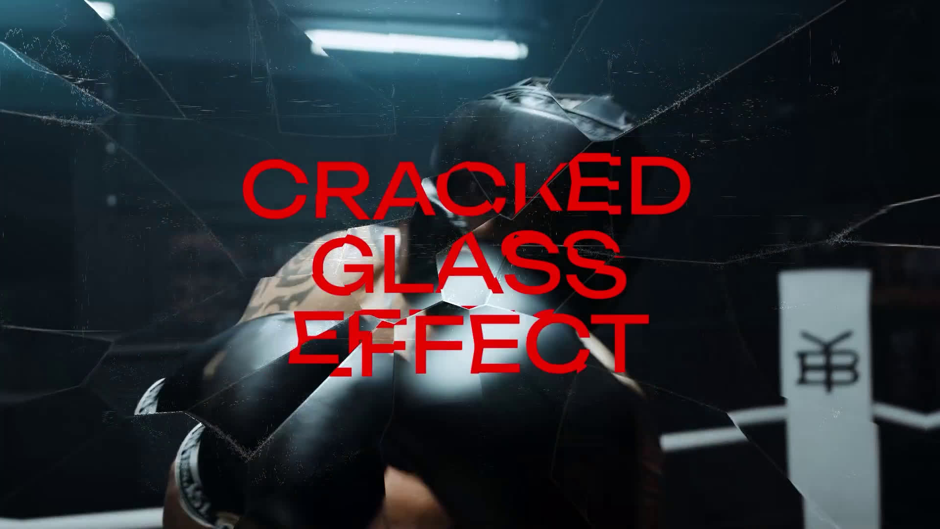 Cracked Glass Effect