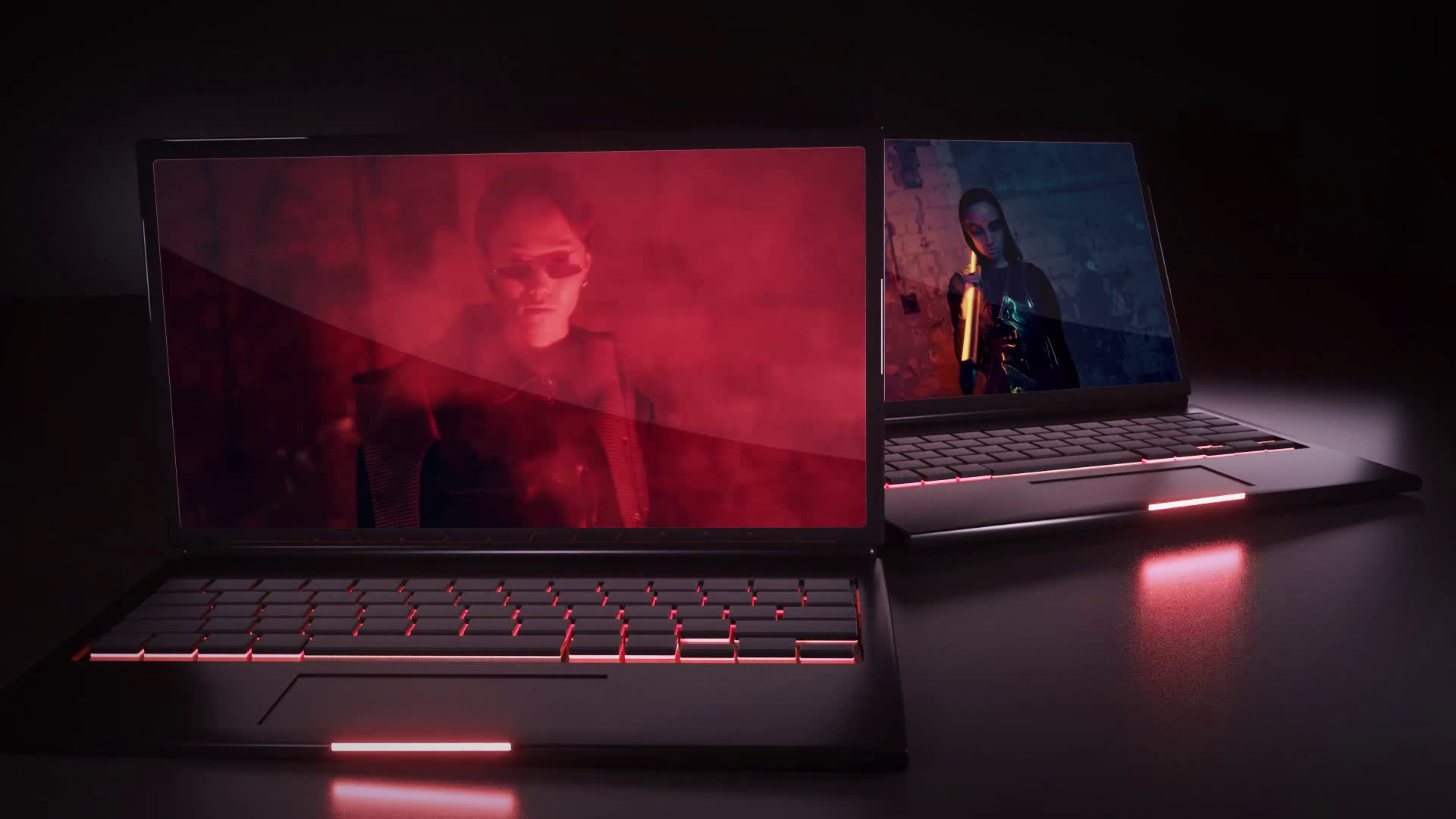 Dark Laptop Mockup