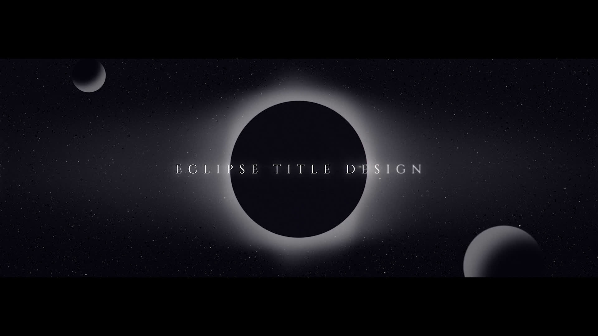 Eclipse Title Design