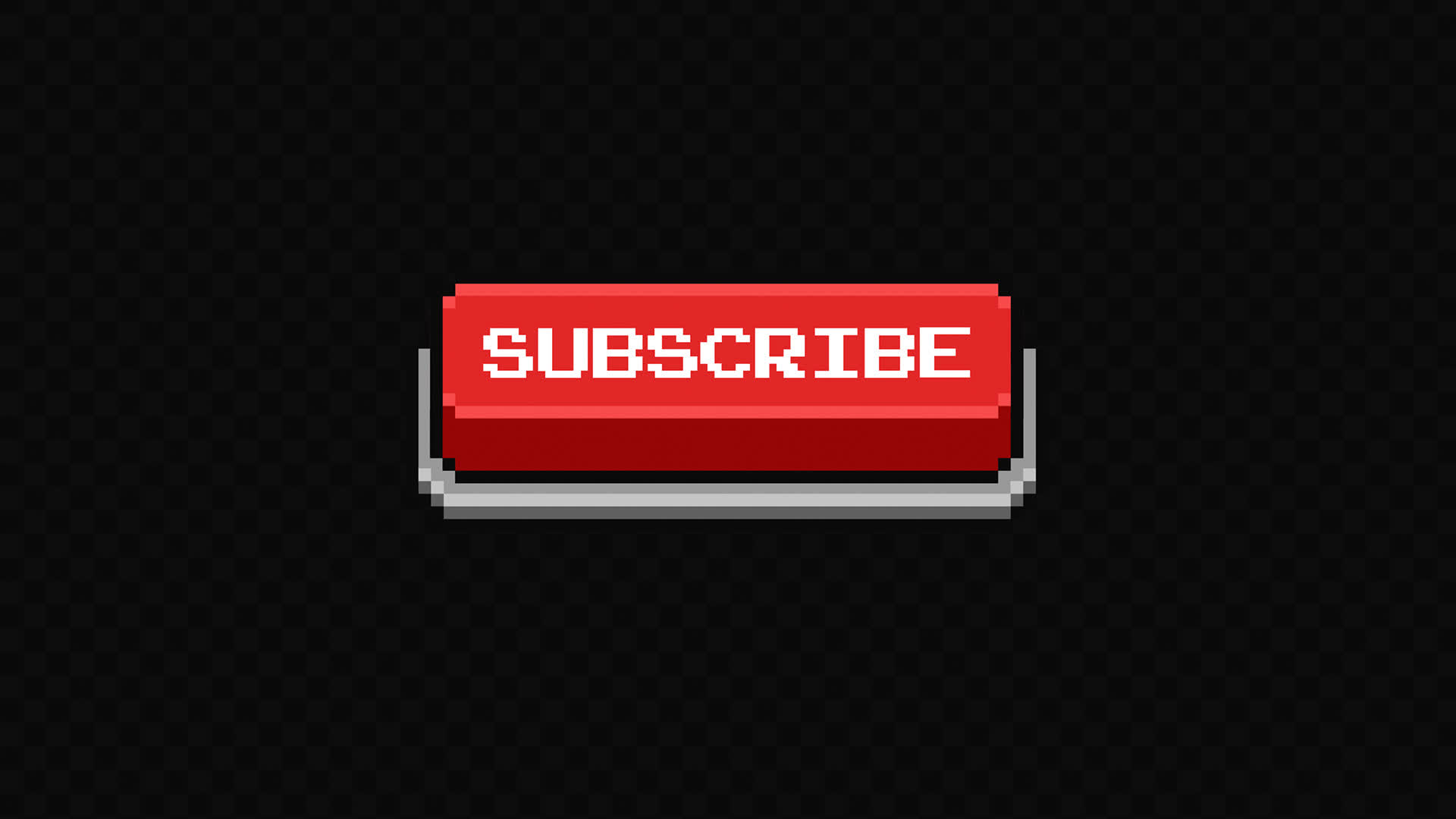 8-Bit Pixel Subscribe Button