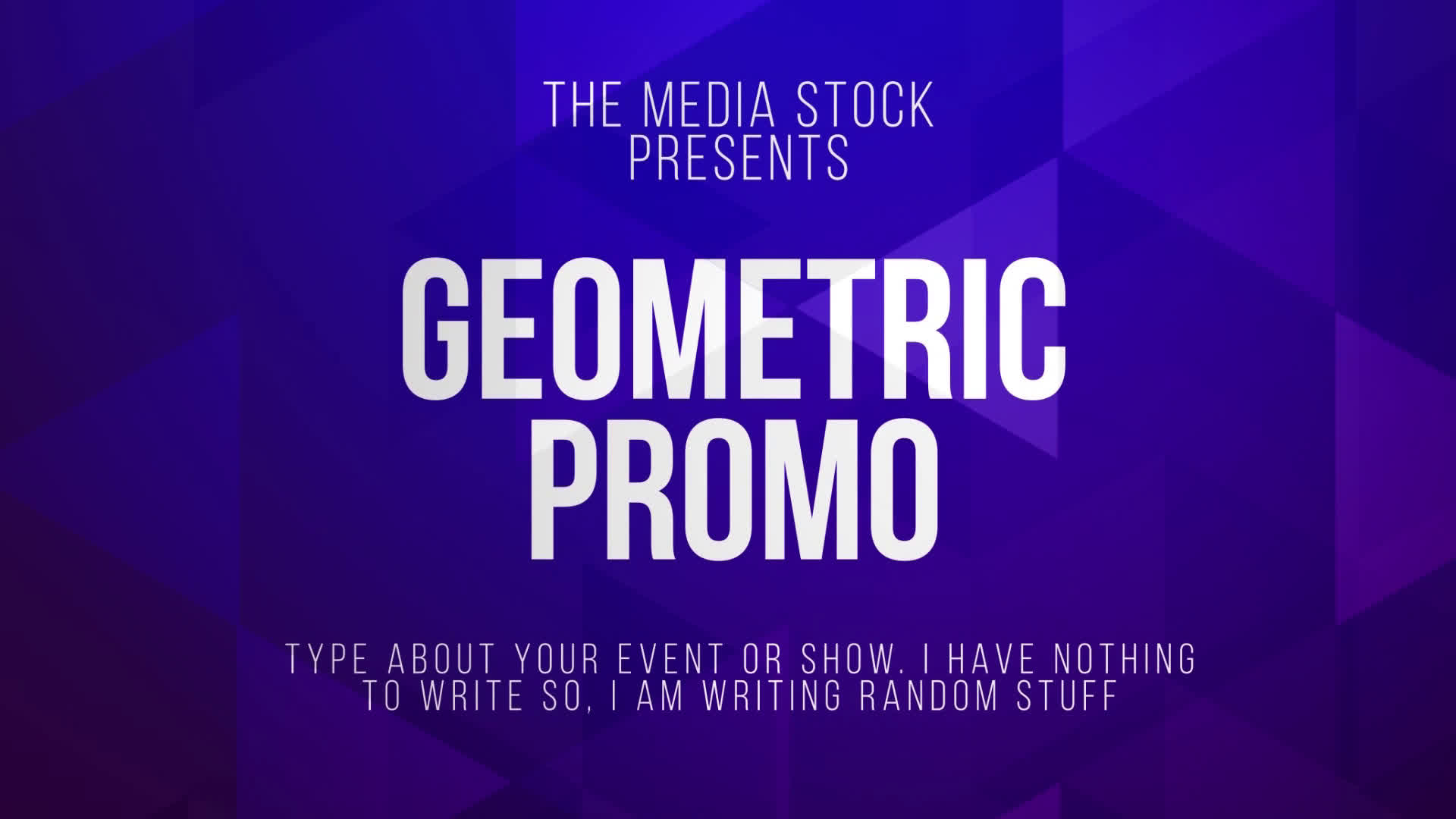 Geometric Title And Lower Thirds