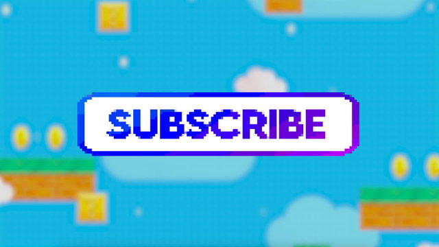 Colorful Subscribe Button Colorful Pixel Subscribe Button • Motion Graphics Template • Uppbeat