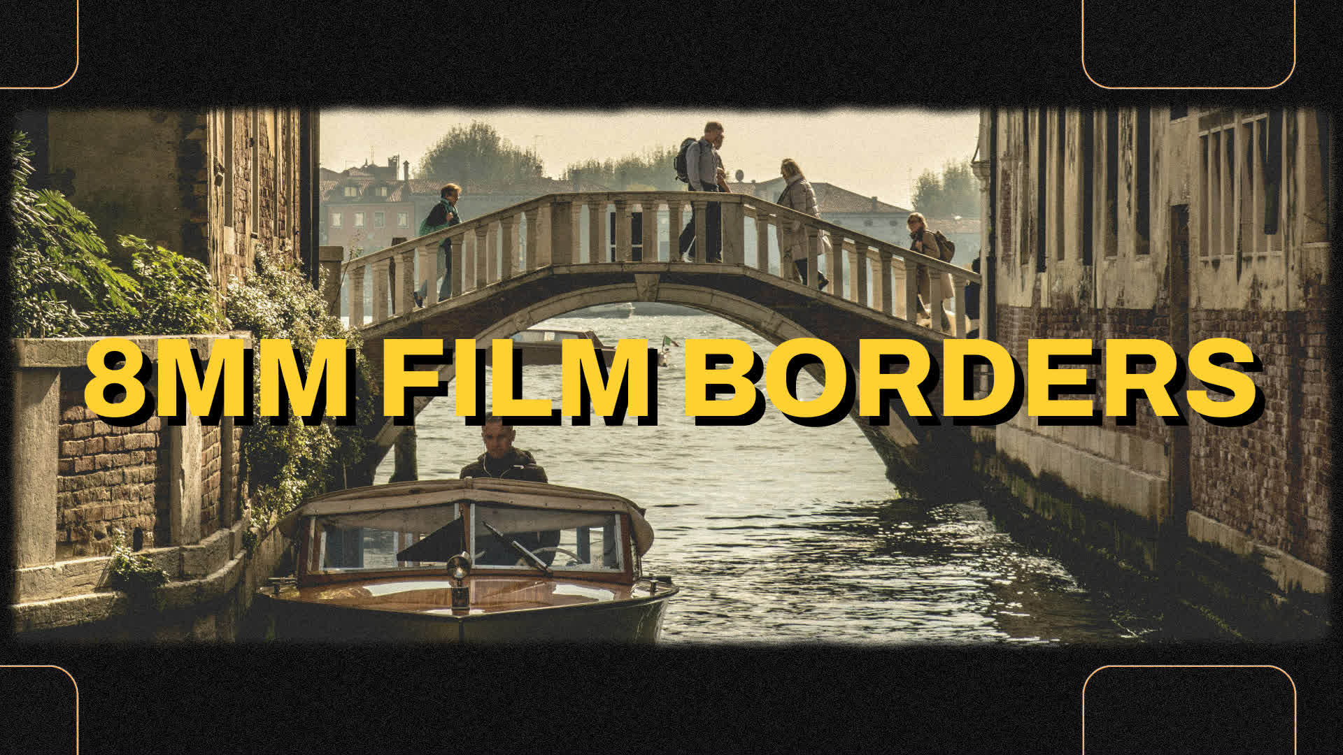 8mm 16mm Film Frame Borders Pack
