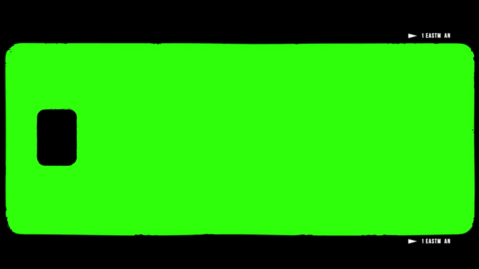 8mm Greenscreen Border