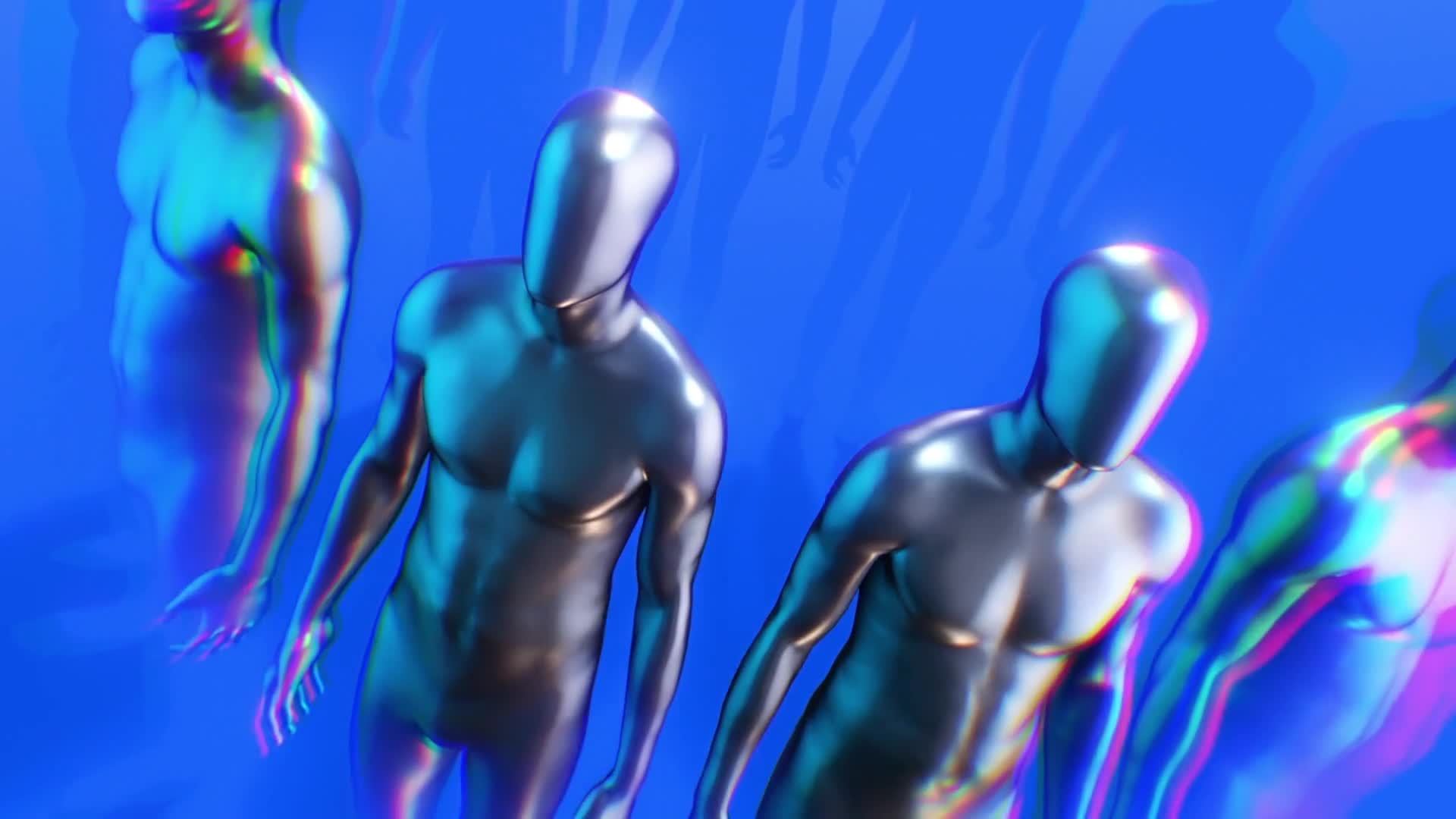 A Circle Of Faceless Clones