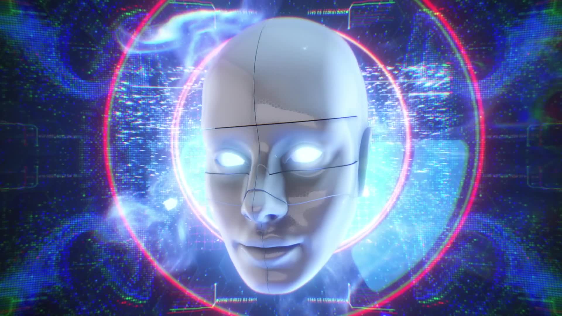 AI Assistant 3D Head