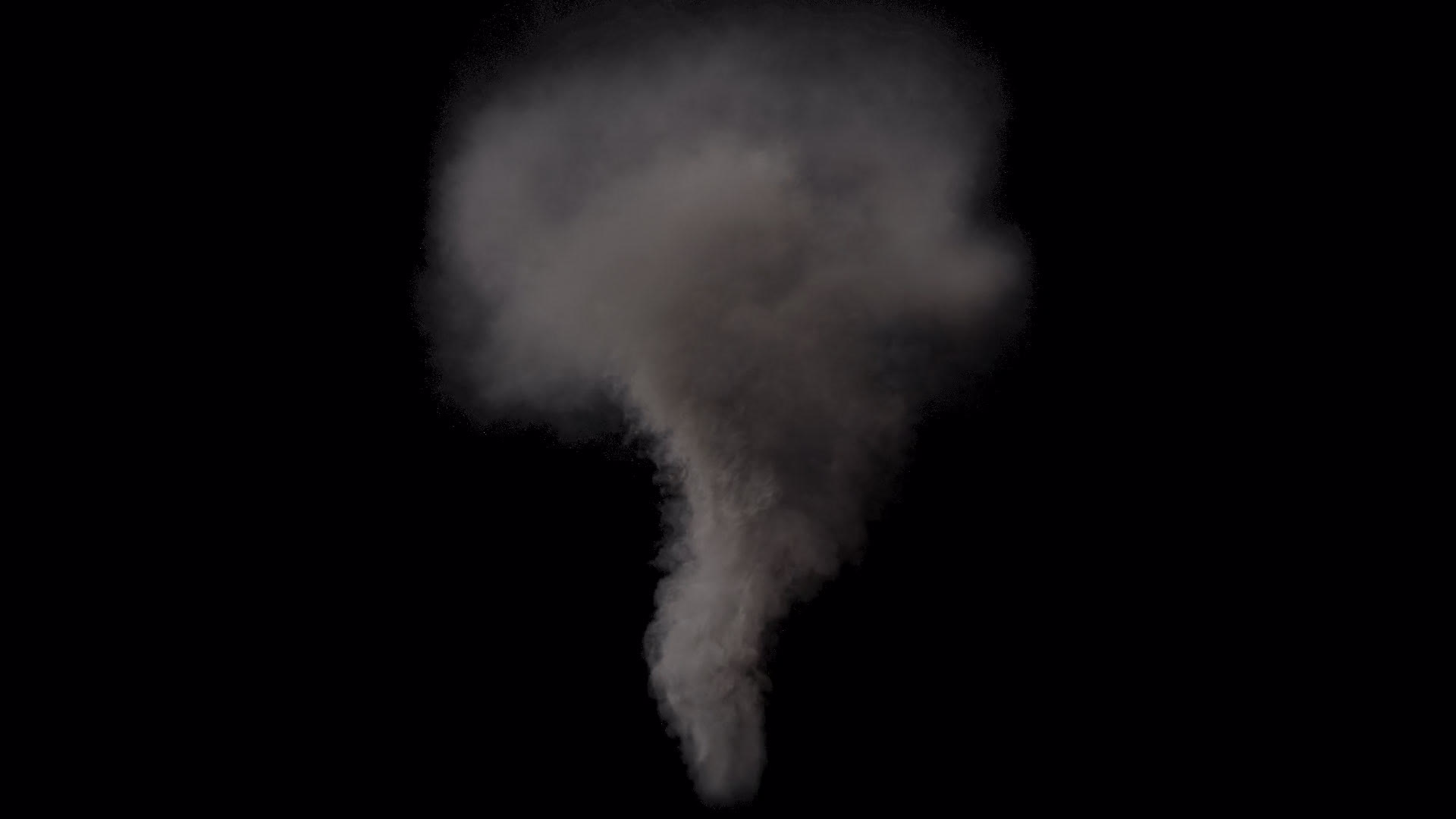A Mesmerizing Smoke Tornado On Alpha