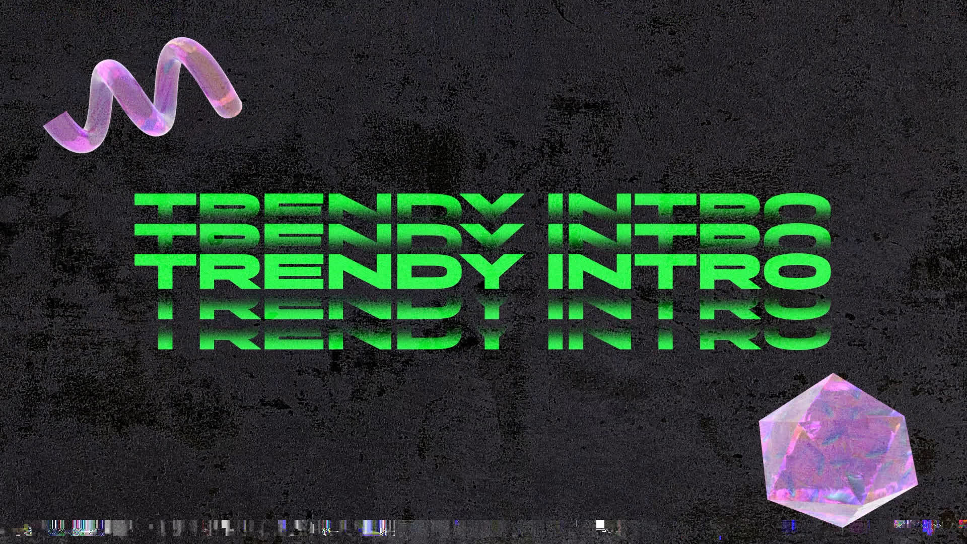 Abstract Logo Reveal