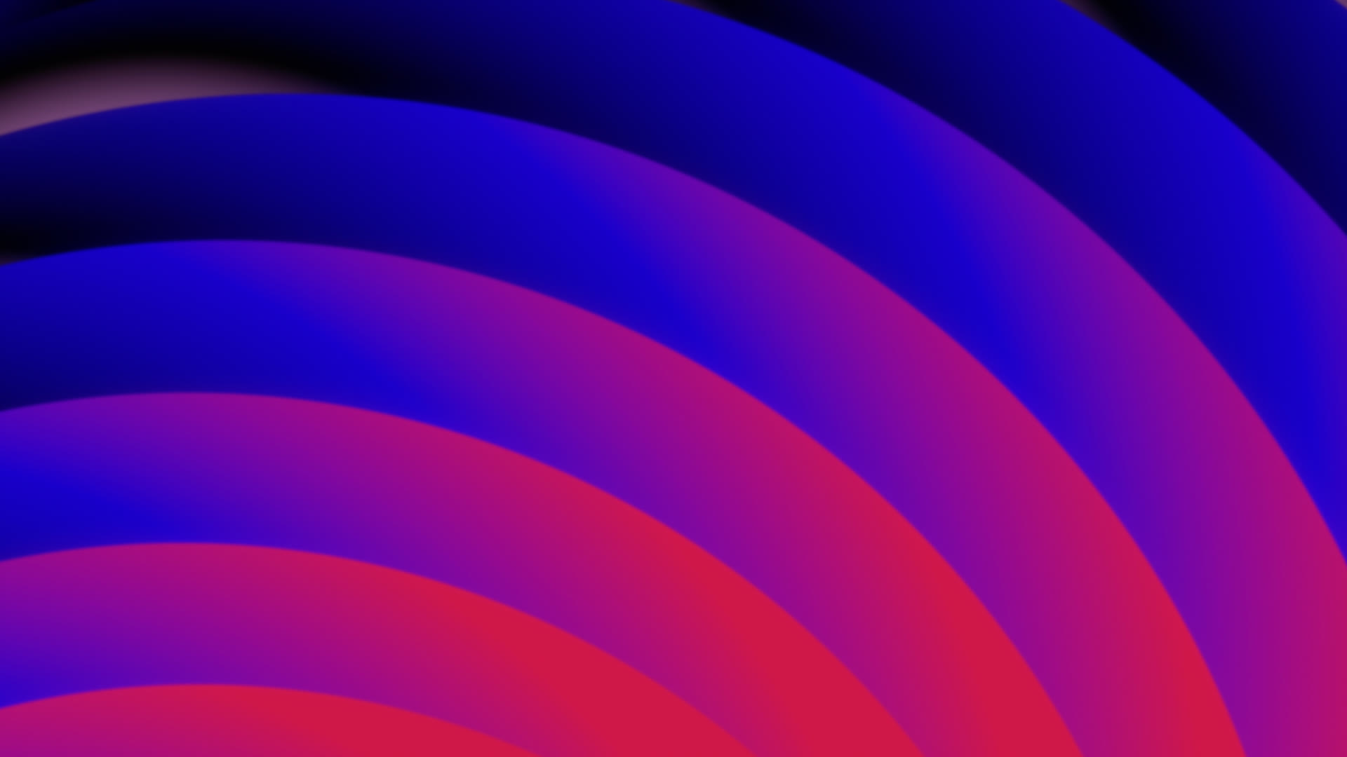 Abstract Neon Gradient Waves Background