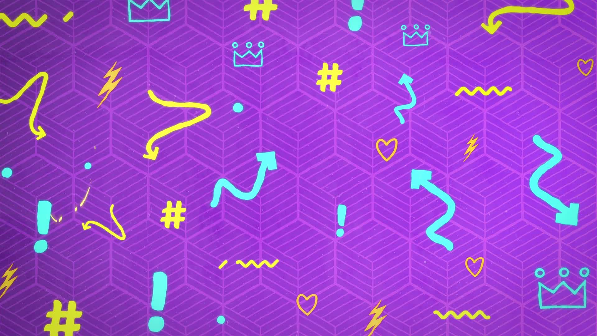 Abstract Pattern Motion Scene