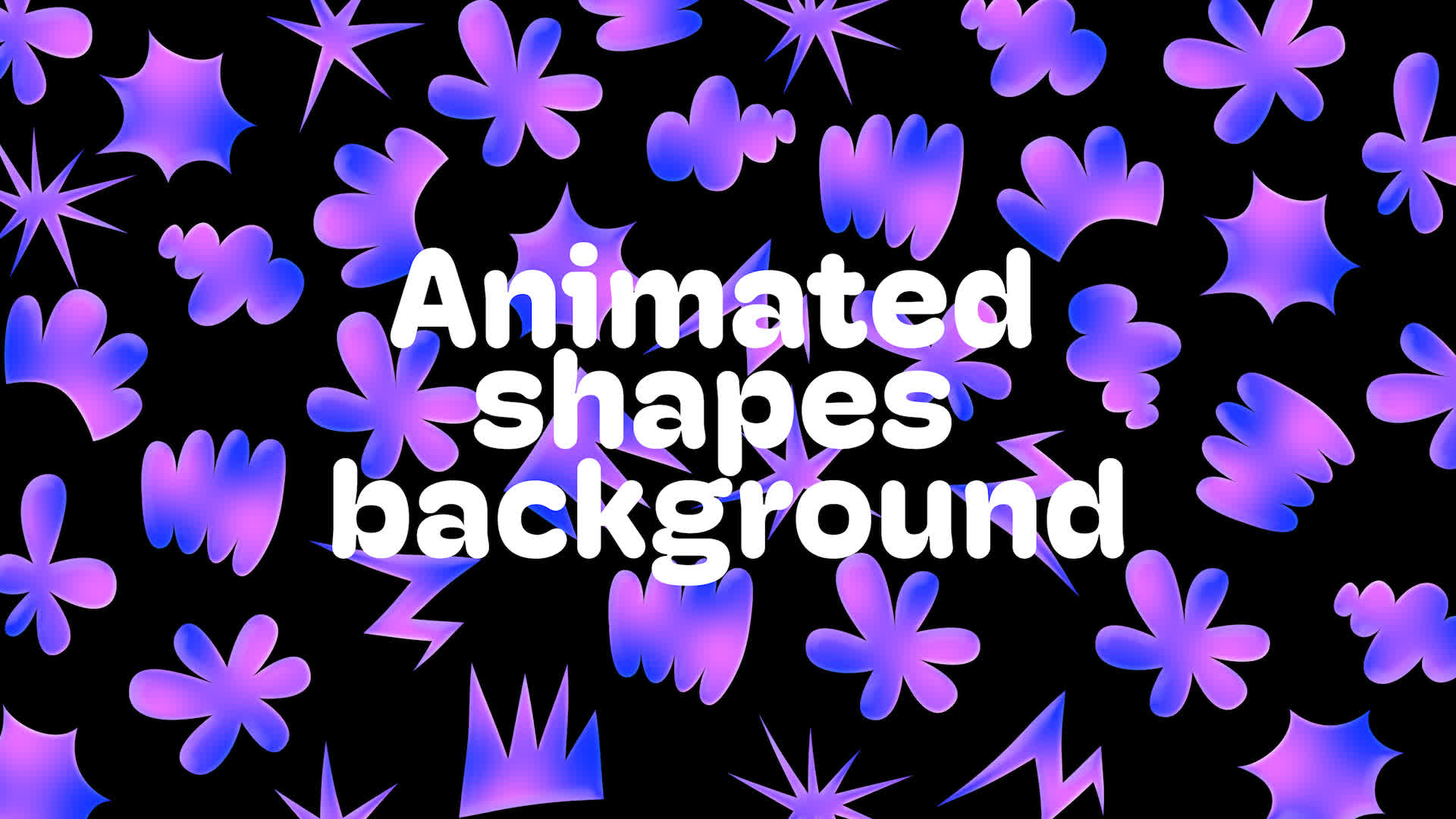 Abstract Purple Shape Background