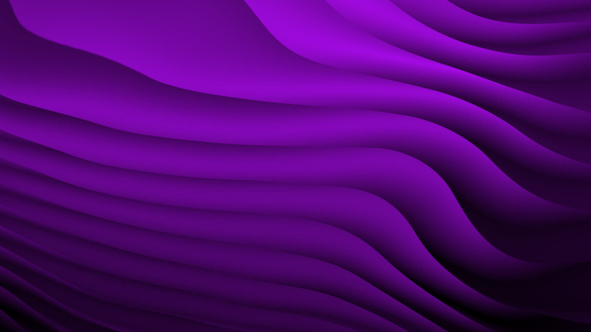 Abstract Purple Wave Animated Background