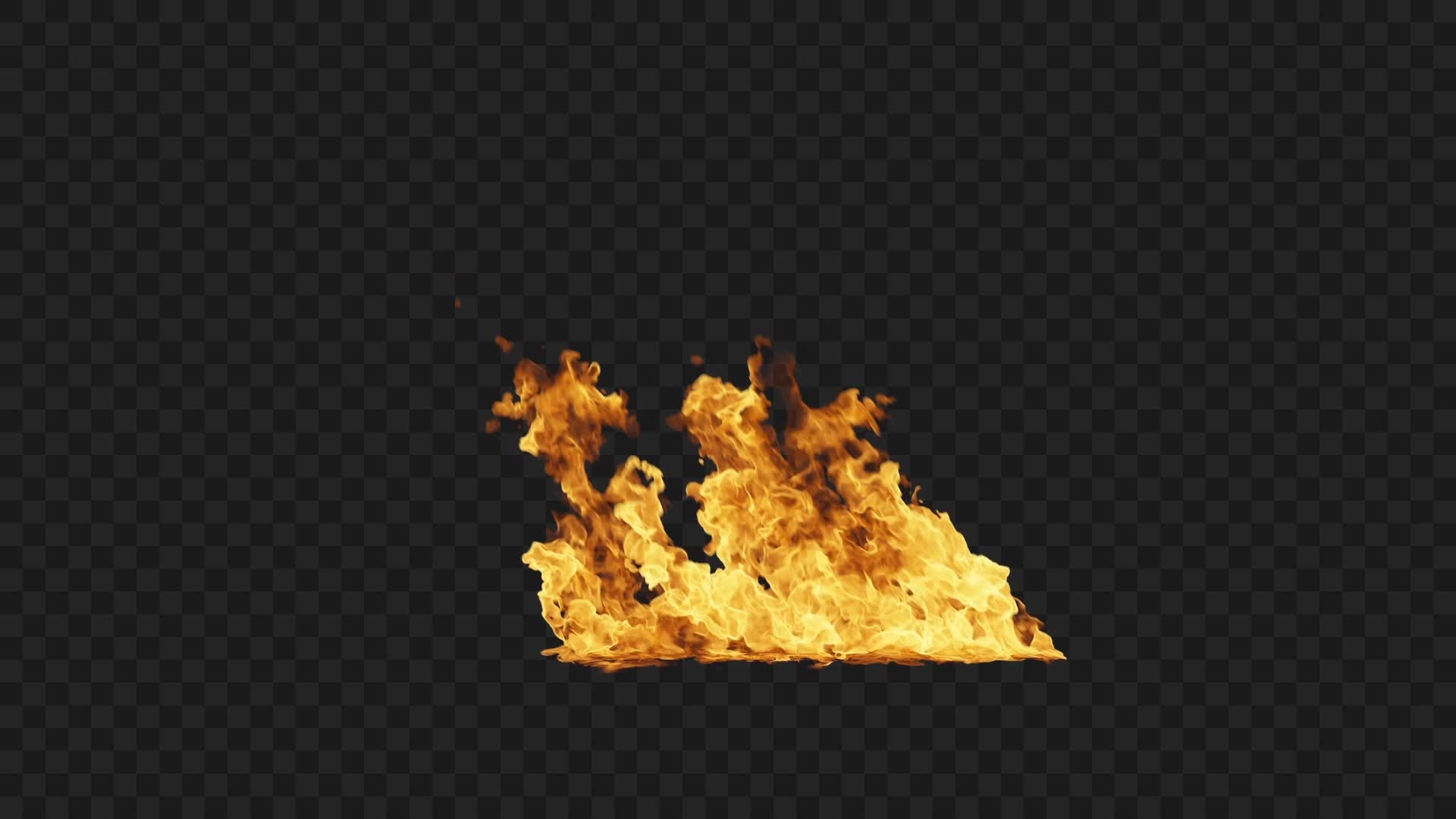 Action-Packed Ground Fire VFX on Alpha