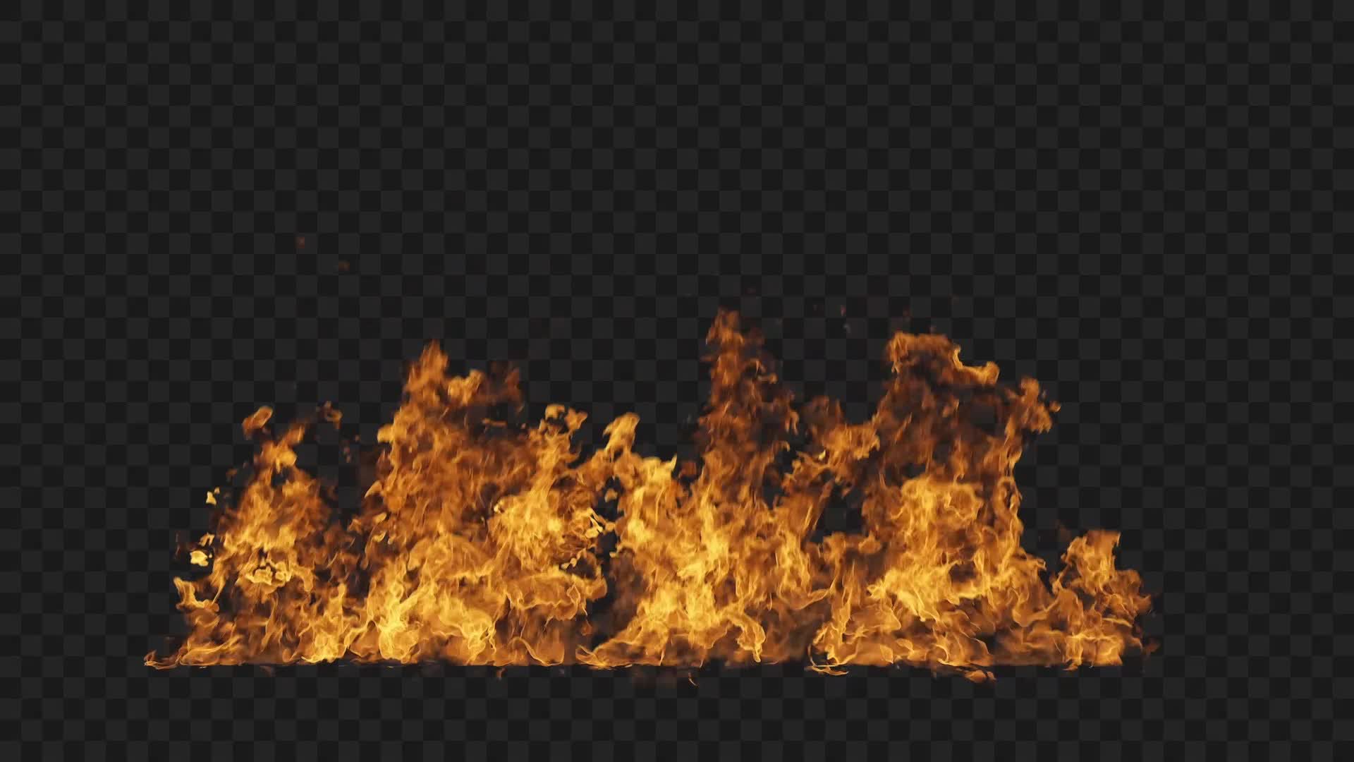 Action Pole Fire VFX on Alpha