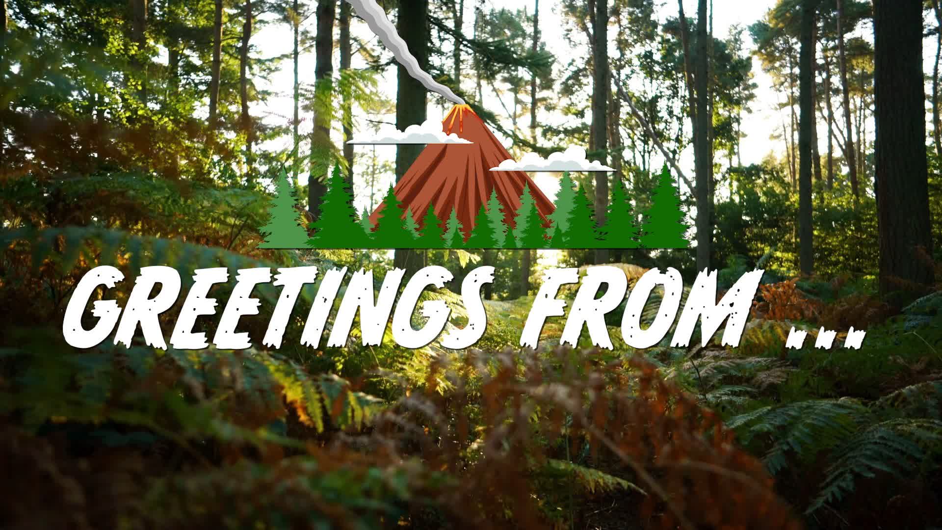 Adventure Travel Greeting Card