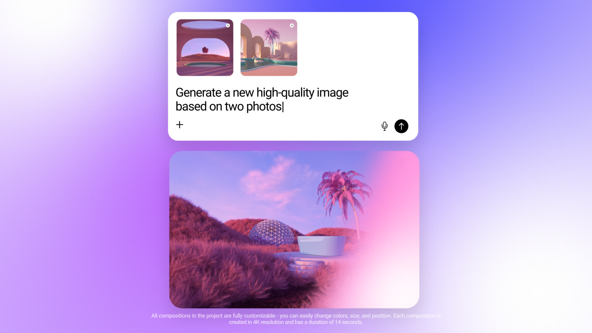 Ai Search Interface Animation