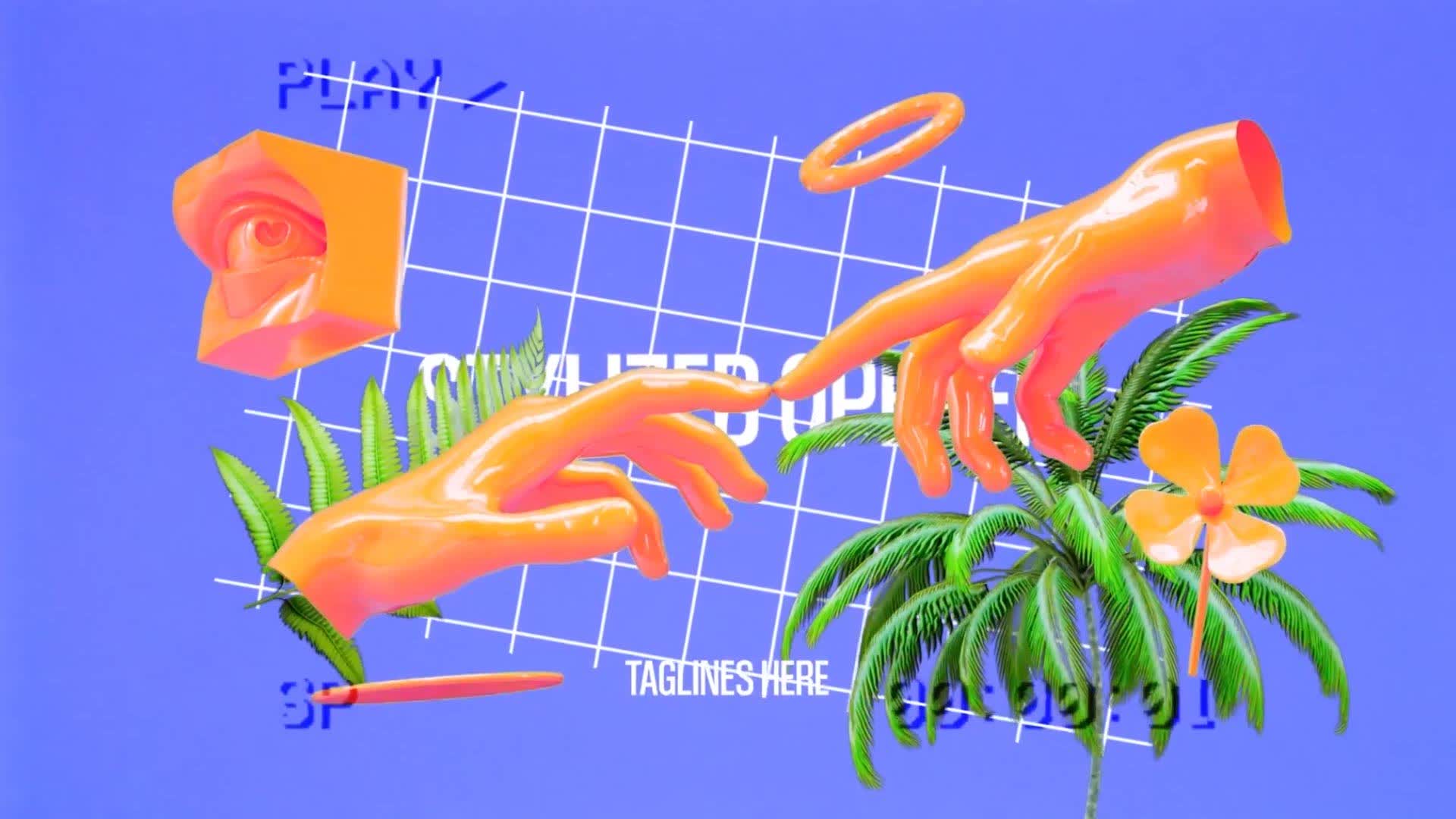 Airbrush Vibes Abstract Intro