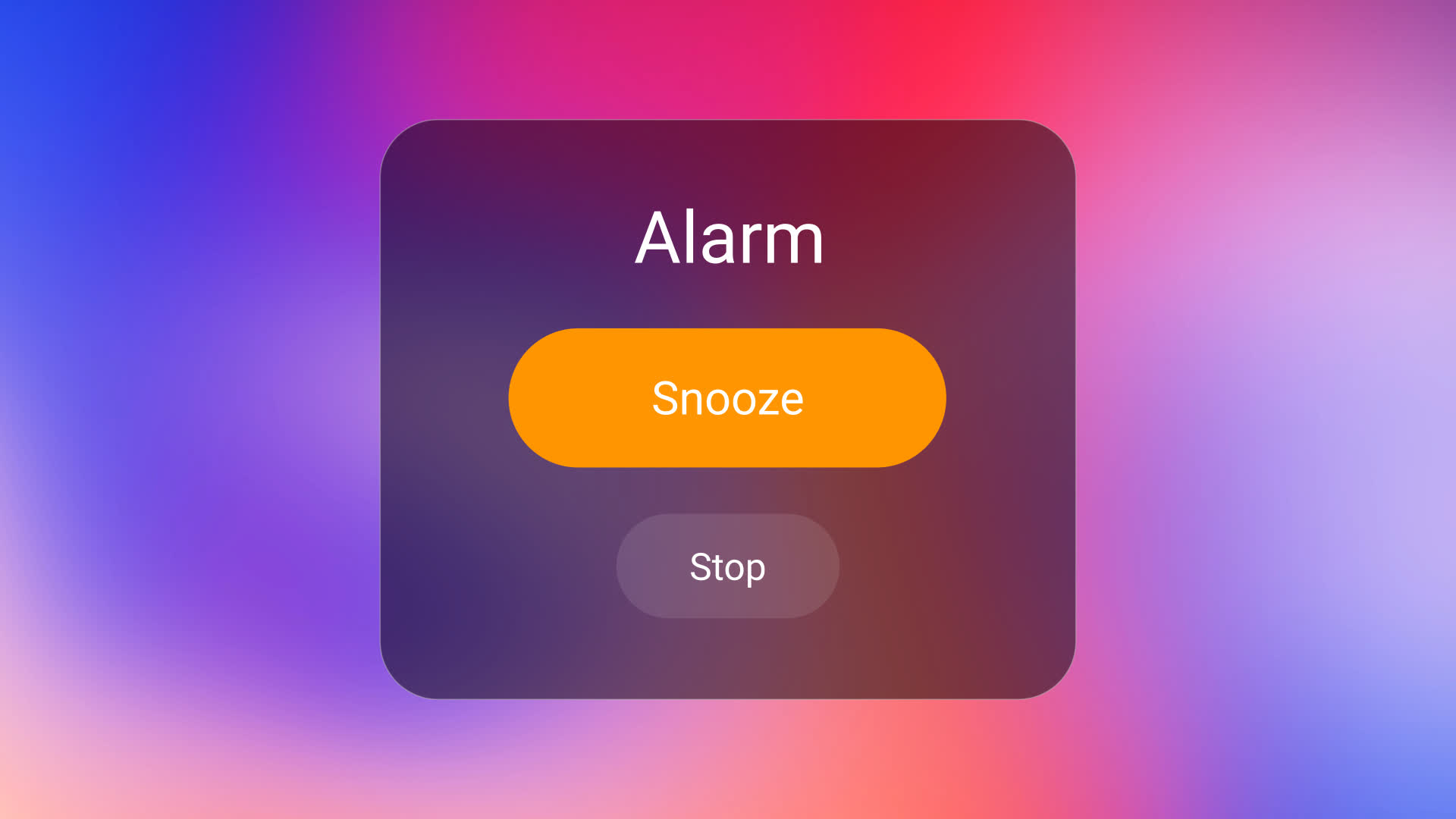 Alarm Notification